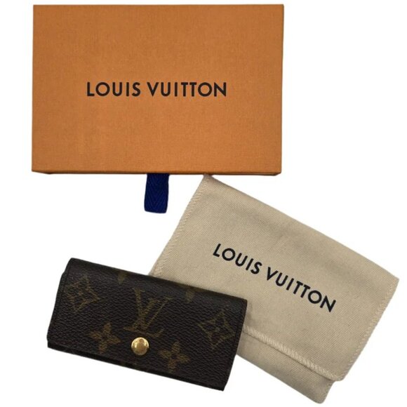 Louis Vuitton Monogram 4 Key Holder Key Case M69517 - Picture 1 of 14